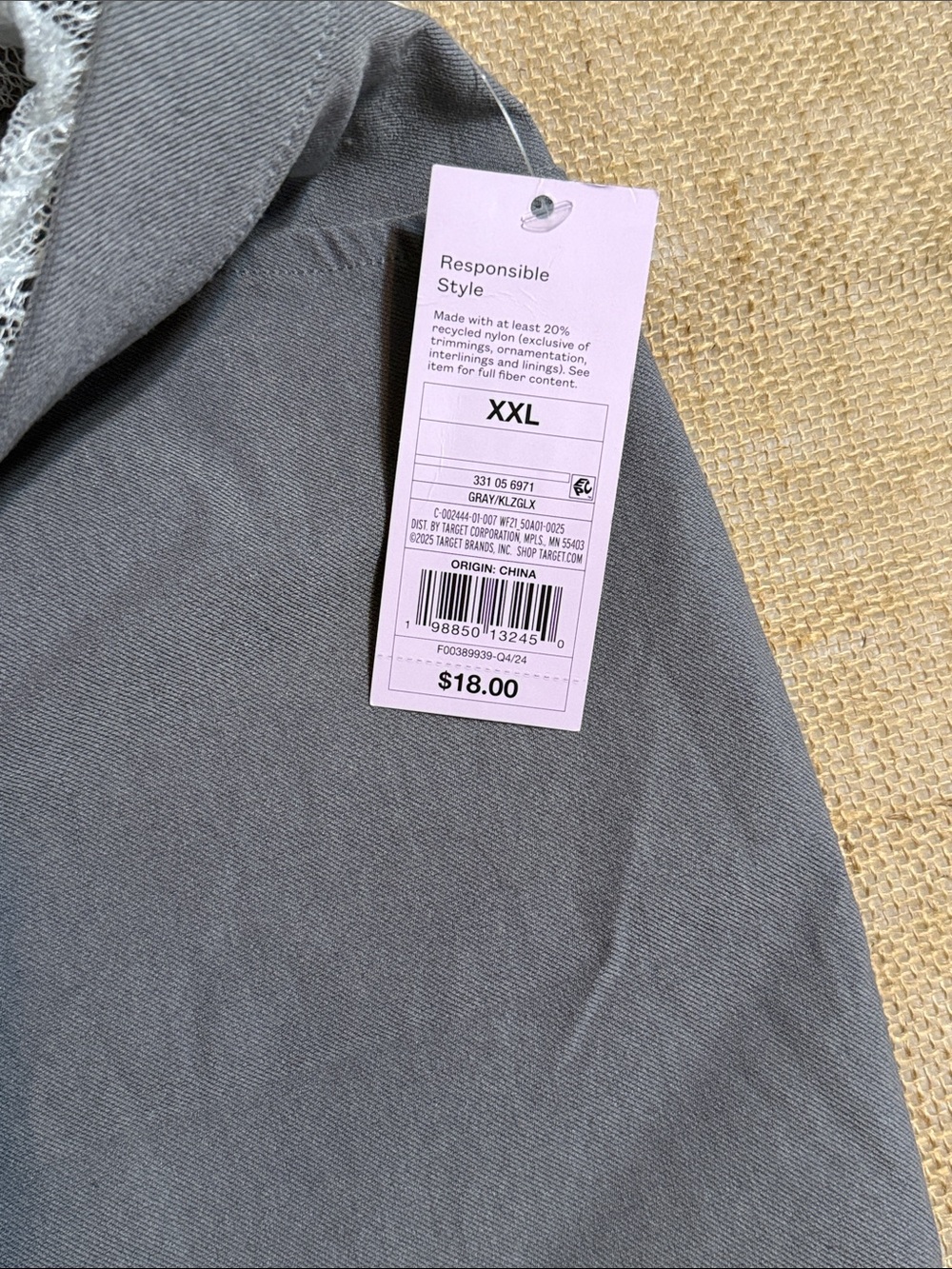 wild fable Gray Mini Skirt - Picture 3 of 5